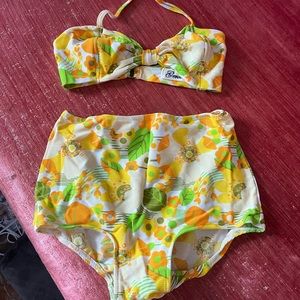 1960’s high waisted two piece!